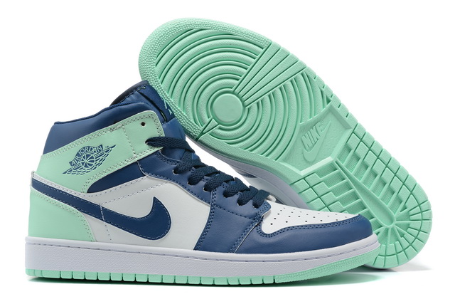 Air Jordan Retro 1 Grade AAA Blue Mint [Cheap Jordans Shoes 1 131]